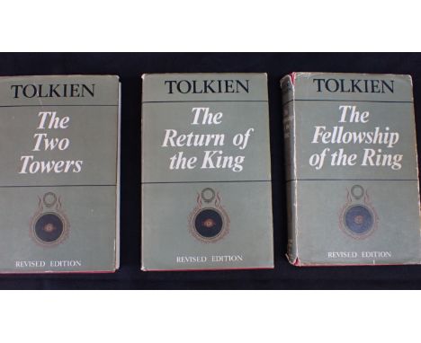 J.R.R. TOLKIEN: THE LORD OF THE RINGS (three parts) George, Allen and Unwin 1st impression of the 1966 second (revised) editi
