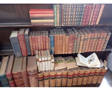 THACKERAY'S WORKS, PUBLISHED BY SMITH, ELDER &amp; CO 1879, half-calf bound with marbled boards, with various other part sets
