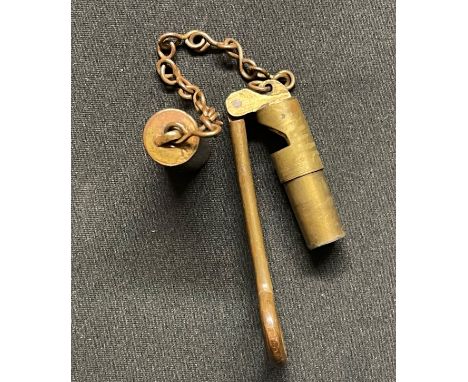 WW1 British Lee Enfield Armourers Bore Viewer. Maker marked "F&amp;S". WD Broad Arrow marked. 