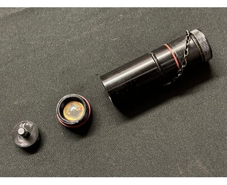 WW2 British RAF/SOE Cigarette Lighter with hidden escape compass. 78mm in length. Unissued condition. 