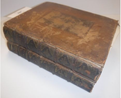 JOHN MILTON "The Poetical Works of, Volume the First and Volume the Second", published Jacob Tonson at Shakespeare's Head in 
