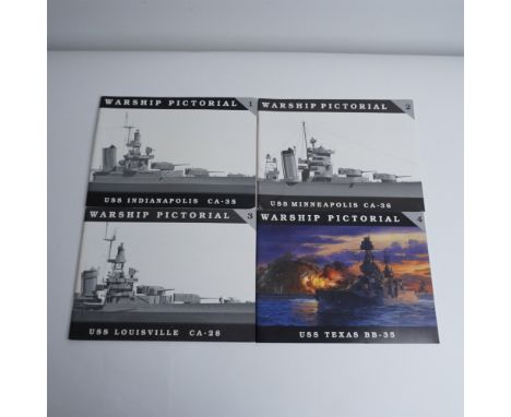 This collection of Warship Pictorial issues 1 through 21 offers an extensive visual and historical record of U.S. Navy warshi