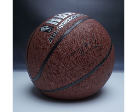 Official NBA All-Conference basketball signed by legendary Hall of Famer Isiah Thomas. The autograph is certified authentic b