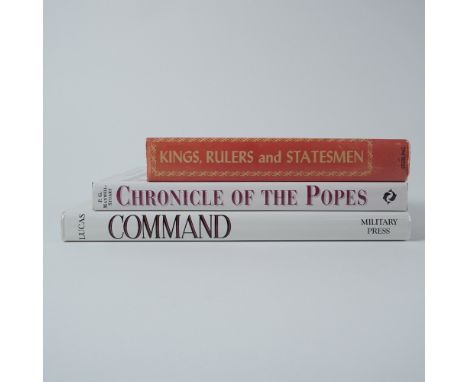 This collection of three hardcover books explores the lives and legacies of influential leaders throughout history. Command: 