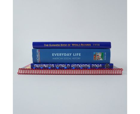 This collection of four books covers world records, American social history, and travel reference. Guinness Book of World Rec