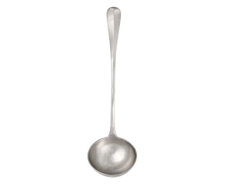 An Edward VII Silver Soup-Ladle,  by George Maudsley Jackson and David Landsborough Fullerton, London, 1906 Hanoverian patter