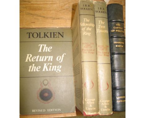 TOLKEIN (J. R. R.) Fellowship of the Ring / Two Towers / Return of the King, 3 vols., 8vo, d.w.'s (price clipped), 2 Edn., 4t