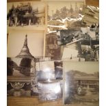 PHOTOGRAPHS, group of 19th c. photographs of Siam, Burma & Japan, albumen.