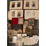 [PHOTOGRAPHS] collection of portraiture, 19th c., assembled by the Powell family of Knaresborough,
