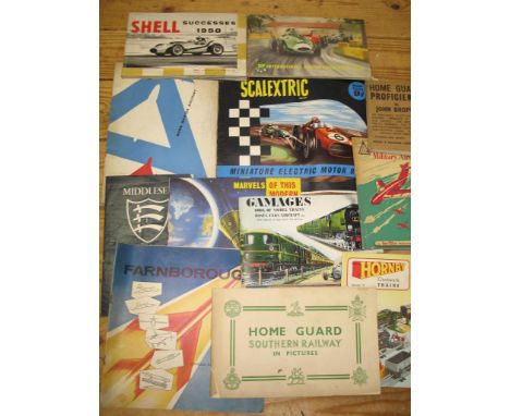 TRANSPORT, MODEL TRAINS etc., misc. mid 20th c. pamphlet vols. (Q).