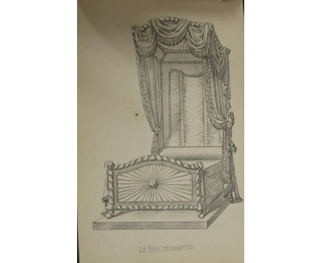 [BOUDOIR FURNITURE CATALOGUE : CURTAINS, DRAPES, etc.] MAINCENT (E.) Le Petit Carnet No. 5, Tentures, obl. small 8vo, [6 x 4 