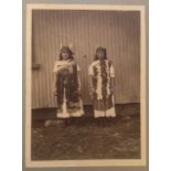 [PHOTOGRAPHS / NEW ZEALAND] small photo album with 12 mounted photos in and around TOKOMARU BAY,