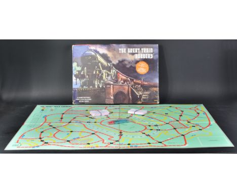 The Great Train Robbery - 1970s - an original vintage The Great Train Robbery board game designed by British military histori