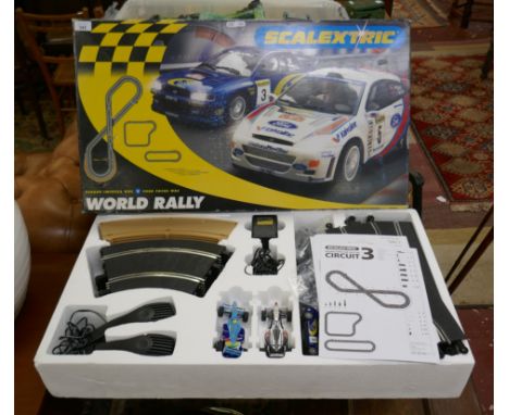 Scalextric World Rally set 