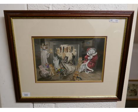 Louis Wain Print 