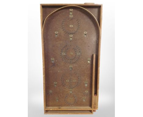 A bagatelle board