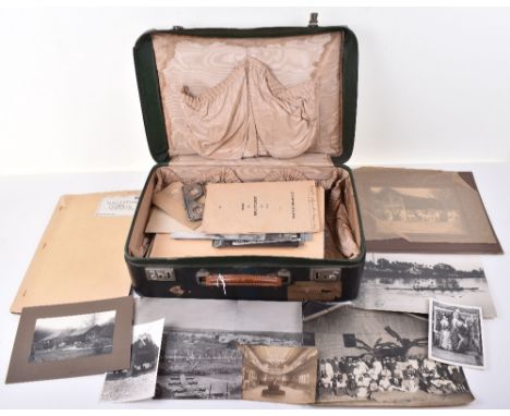 Clarence Edward Brett Binns, RFC, RAF. Large Collection of his Working Reports and Aerial Photographs used while working for 