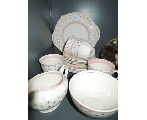 A part tea service by Woods Ivory ware