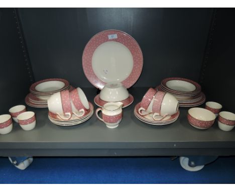 A part tea and dinner service by Ridgway in the Conway pattern