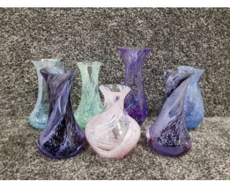 7 pieces of caithness art glass