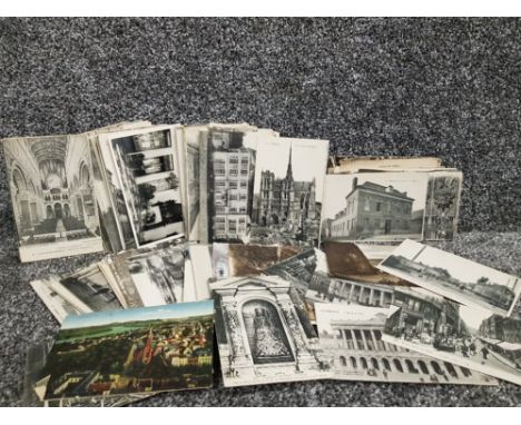 Large collection of vintage and antique 1st world war post cards
