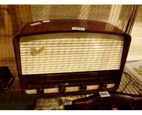 Vintage Marconi radio 