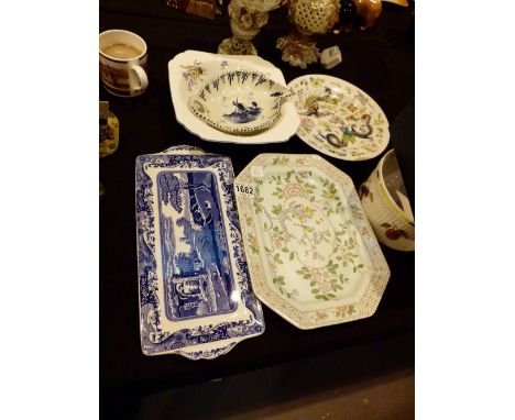 Mixed ceramics including Worcester and Spode 