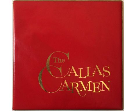 The luxurious original UK (mono) edition of the 1964LP box set featuring the performances of Maria Callas. Records 2 and 3 ar