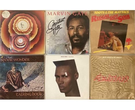 A wonderful collection of around 32 soul &amp; reggae records. Mostly LPs but does include a smattering of 12" singles. Artis