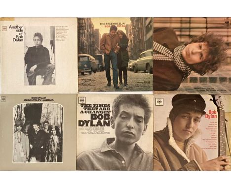 A magical selection of around 40 LPs, to include a number of albums by Bob Dylan (x19) inc Blonde On Blonde (DDP 66012), S/T 