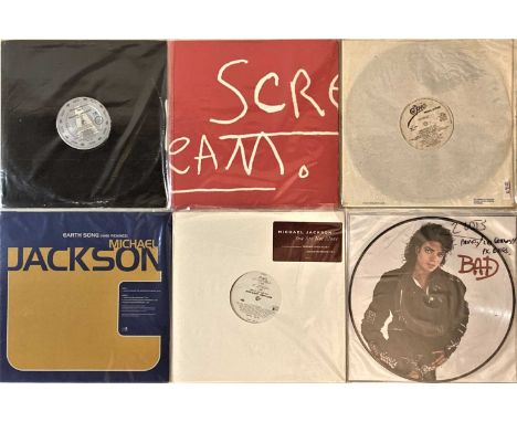 Here we have a magical selection of around 52 LPs &amp; 12" singles by the king of pop; Michael Jackson. Titles include Epic 