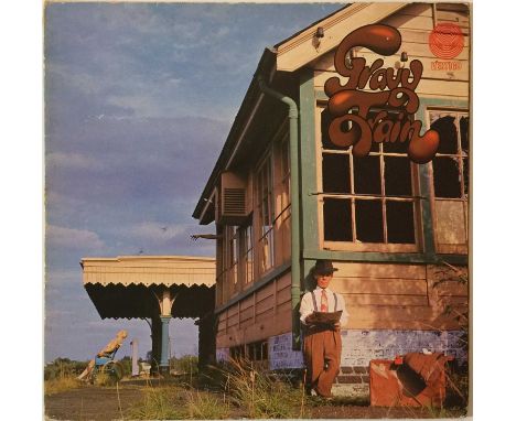 The wicked eponymous 1970 LP from Lancashire legends Gravy Train. The record (original UK large Vertigo swirl, 6360 023) is i