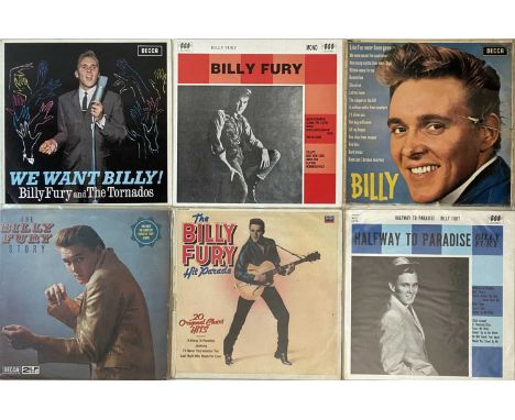 My advice would be to bid on this collection of 14 x LPs/10" from Billy Fury! Titles include The Sound Of Fury (UK 10" LP ori