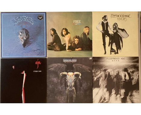 CLASSIC ROCK &amp; POP/FOLK-ROCK - LPs. 72 (almost all) LPs full of classic titles often in top condition. Artists/titles inc