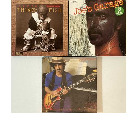 Terrific set of 3 x limited edition LP box set releases, these US copies on Zappa's own Barking Pumkin Records label. Titles 