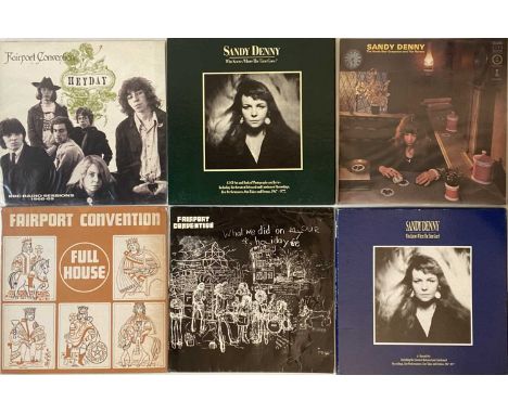 Up for grabs here we have a lovely larger collection of around 120 LPs. Artists/ titles include Sandy Denny inc The North Sta