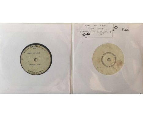CREAM/GRAHAM BOND ORGANIZATION - 7" TEST PRESSING/ACETATE. Top pack of 2 x seldom seen 7" releases to include Cream - Wrappin