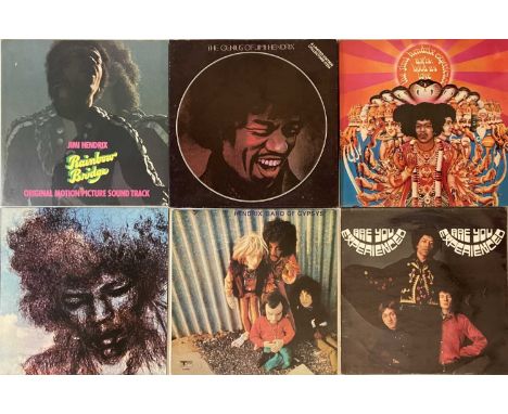 Cracking collection of 7 x LPs from Buster with original UK releases. Titles are Axis: Bold As Love (UK mono Track original, 
