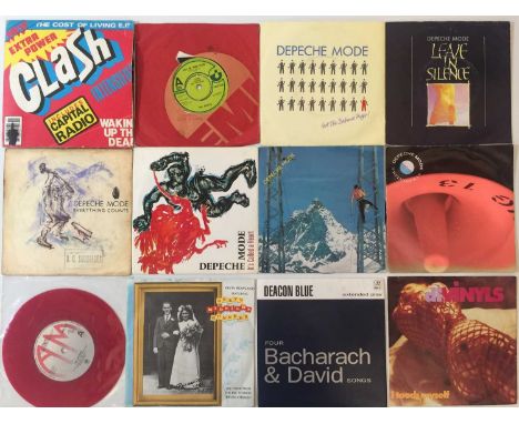 PUNK/INDIE/NEW WAVE/COOL POP - 7". More killer 7" with around 142 included. Artists/titles include The Clash - The Cost Of Li