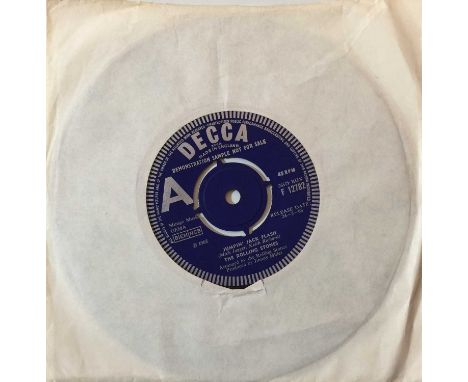 Another mega to see original UK 60s Stones demo with Jumpin' Jack Flash here c/w Child Of The Moon. The record (F 12782, 'Dem