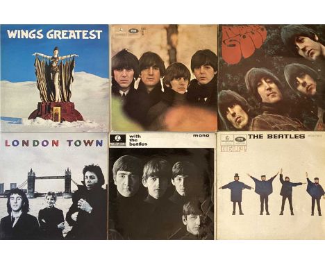 Excellent bundle of 6 x well presented LPs. Titles are Rubber Soul (UK stereo PCS 3075 original copy -2/-2 matrix - VG+ some 