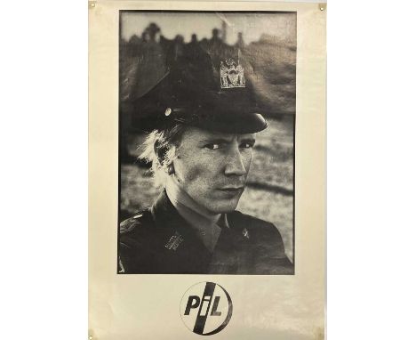 Two posters: PIL (27”x 16"), Sex Pistols - Anarchy in UK CD poster - (60 x 40 “). Both VF condition.