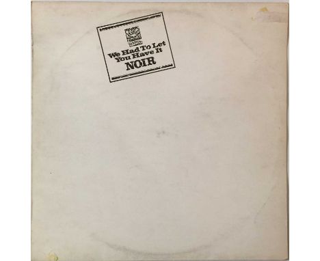Hard to find original UK copy of the only 1971 LP from Noir on Dawn. The record (DNLS 3029, this copy solid black vinyl) is i