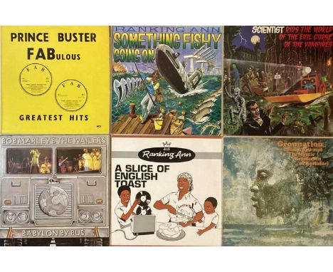 Dope collection of 20 x LPs/12". Artists/titles include Scientist - Scientist Rids The World Of The Evil Curse Of The Vampire