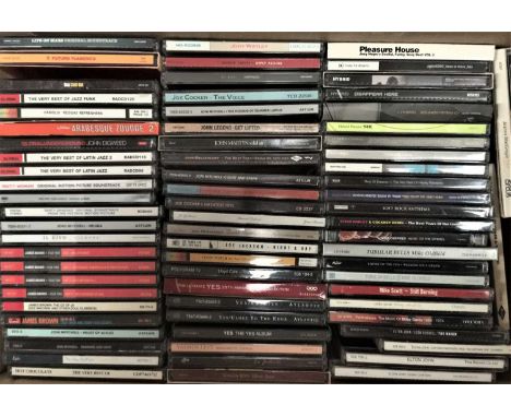 A broad genre-spanning collection of around 550 CDs. Artists include Frank Zappa, Roxy Music, Fleetwood Mac, Guns n Roses, Sa