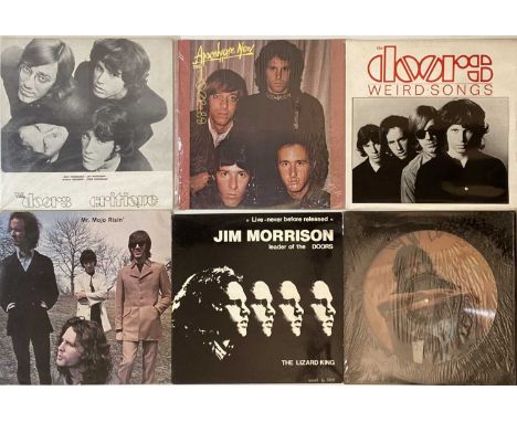 Another smashing collection of around 10 LPs by The Doors. All privately pressed, a nice collectors pack. Titles include Wier