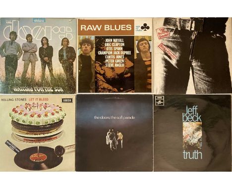 Hot collection of 15 x choice LPs. Artists/titles are Jeff Beck - Truth (UK Columbia stereo original, black/blue labels SCX 6