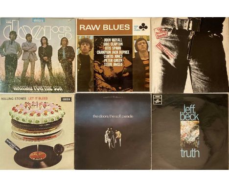 Hot collection of 15 x choice LPs. Artists/titles are Jeff Beck - Truth (UK Columbia stereo original, black/blue labels SCX 6