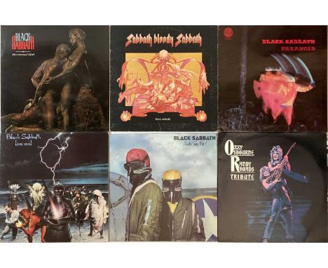  HEAVY ROCK/METAL - LPs. Scorching top quality collection of 32 x LPs. Artists/titles are Black Sabbath/Ozzy Osbourne (x8) - 