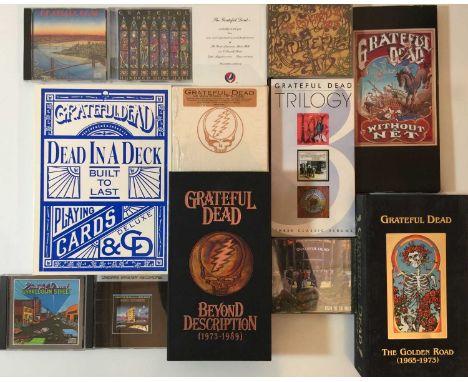 A quality selection of around 24 CDs/ CD box-sets by Grateful Dead. Titles include The Golden Road 1965-1973 (R2 74401, CD bo
